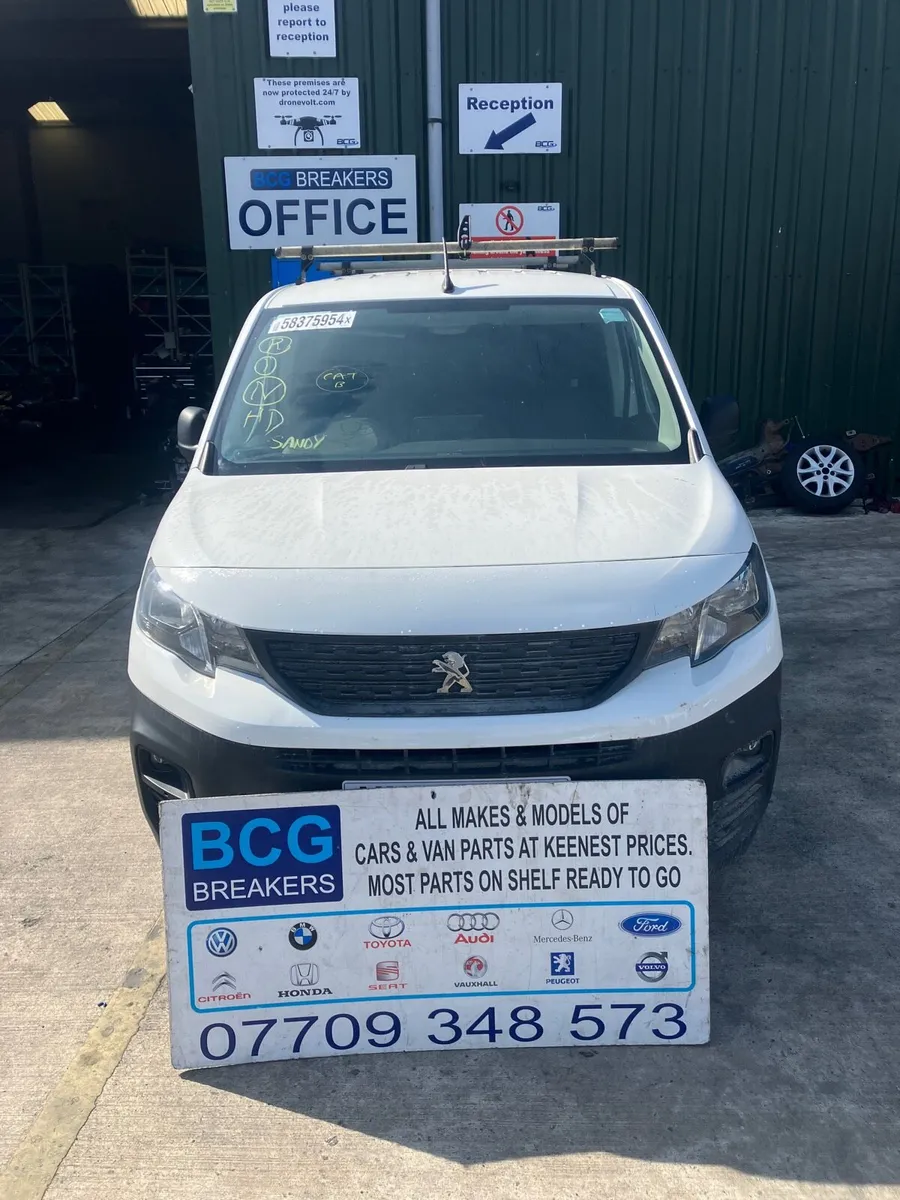2022 Peugeot partner parts breaking - Image 1