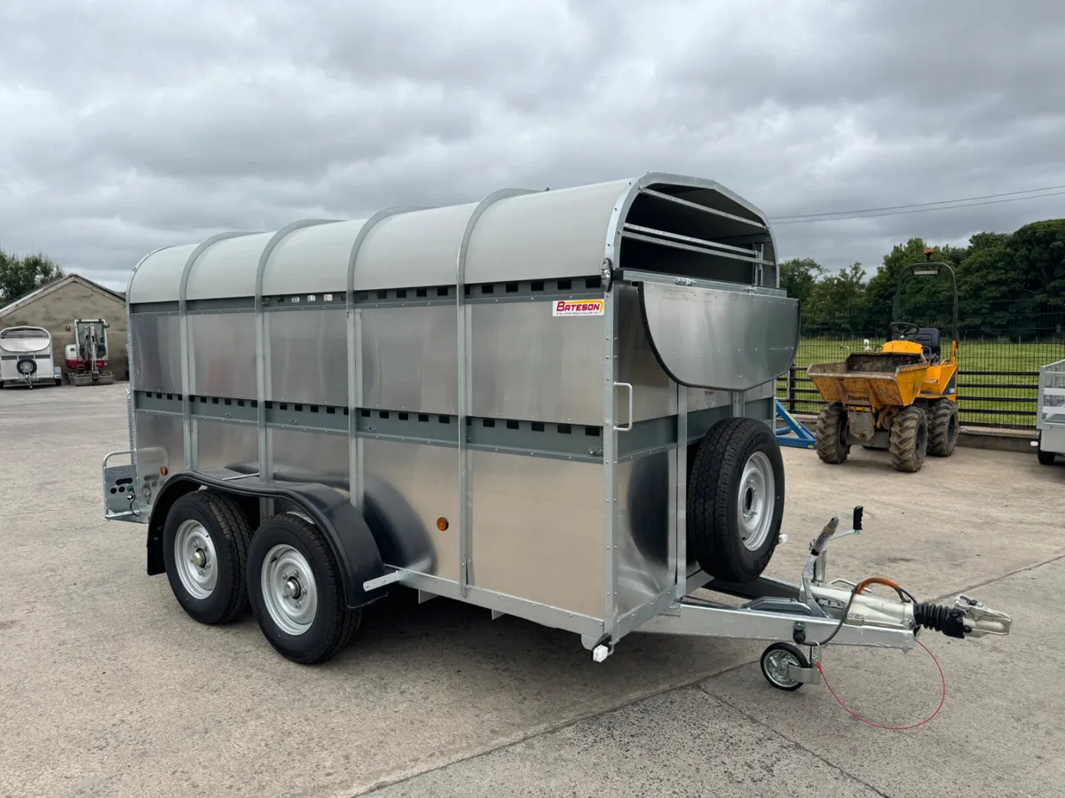 New Bateson 48LT 12’ x 5’8 Livestock Trailer - Image 1