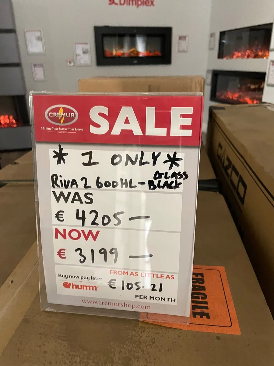 New Ex-Stock Gazco Riva2 600HL Gas Fire - Image 3