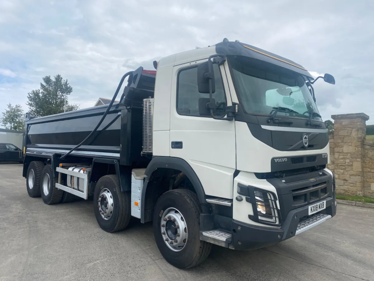2018 Volvo FMX 13 420 8x4 Tipper - Image 1