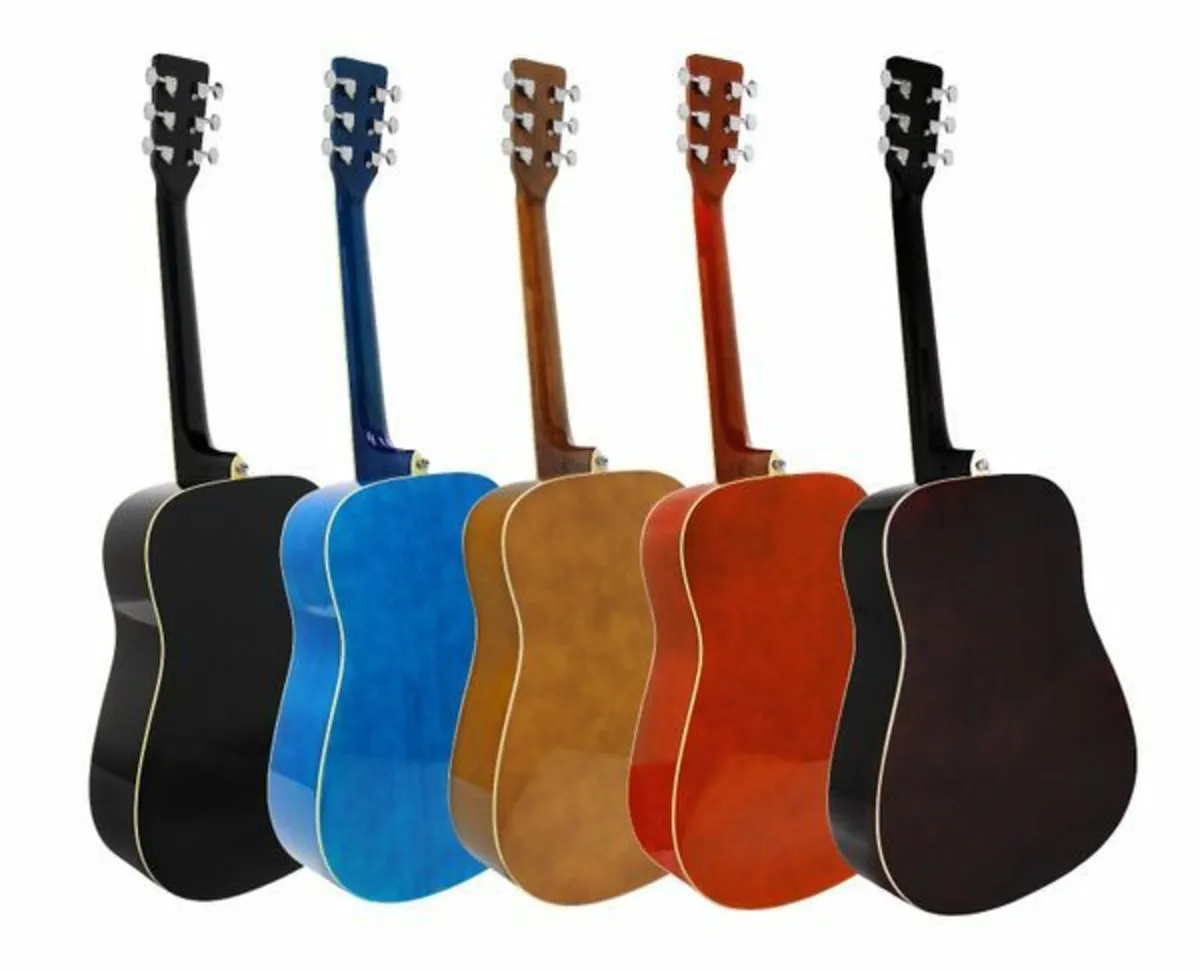 Left hand Guitar Beginner Pack - Full Size Guitar - Image 2