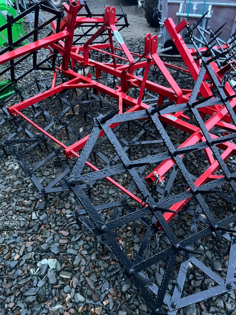 New Jarmet 5 section pin harrows