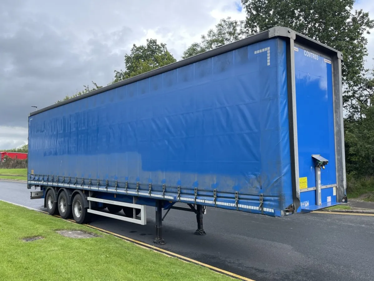 2019 MONTRACON 4.5M PILLARLESS CURTAINSIDE TRAILER - Image 1