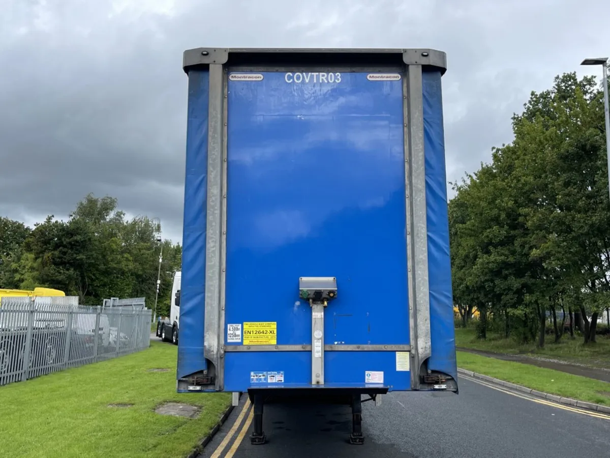 2019 MONTRACON 4.5M PILLARLESS CURTAINSIDE TRAILER - Image 2