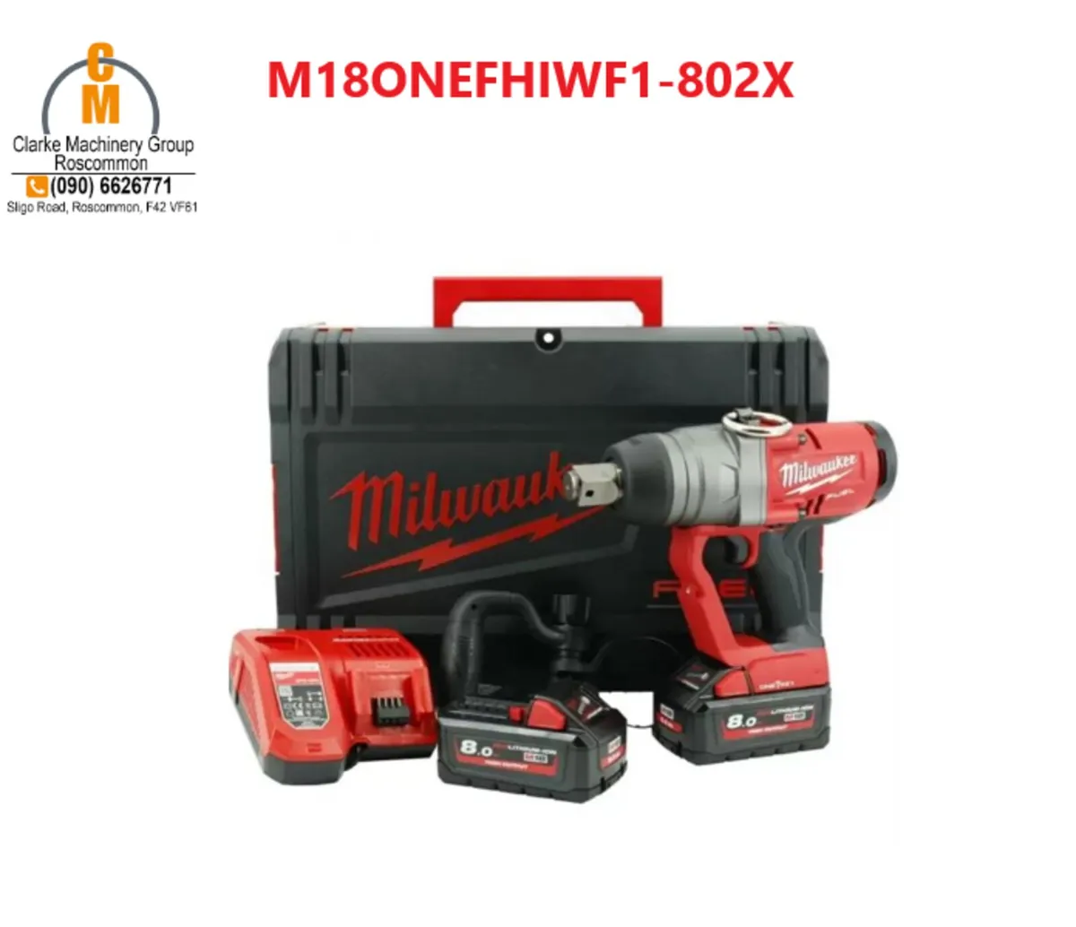 🔺M18 Milwaukee High-Torque 1" Impact Wrench kit🔺 - Image 3