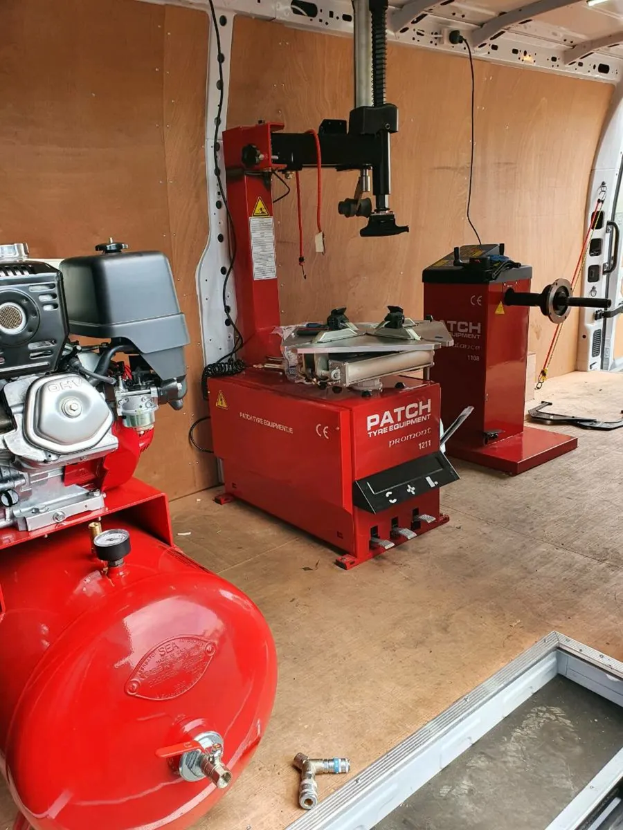 Patch Tyre changer 24" turntable - Image 4