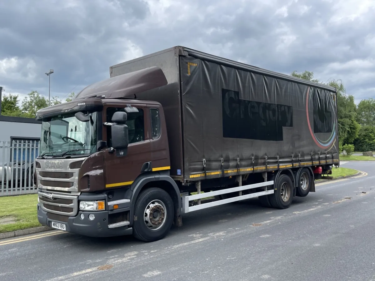 2013 (63) SCANIA P280 CURTAIN SIDE 6X2 TWIN WHEEL - Image 3