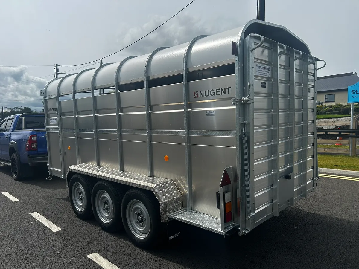 New Nugent 14x6 Cattle Trailer - Image 3