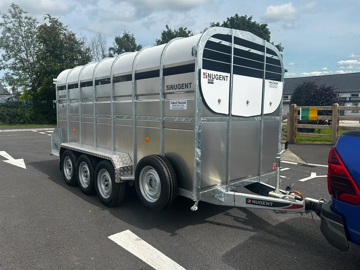 New Nugent 14x6 Cattle Trailer - Image 1
