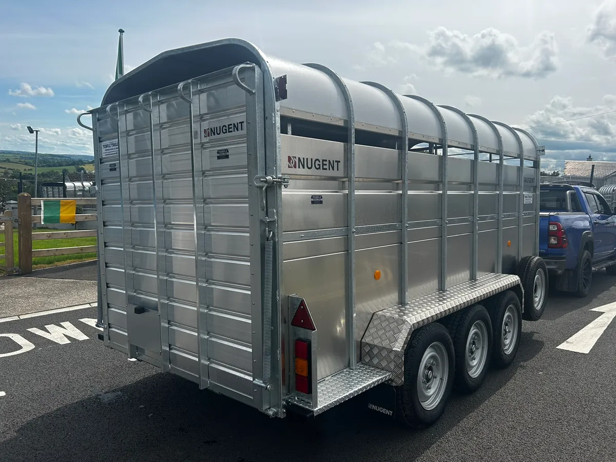 New Nugent 14x6 Cattle Trailer - Image 2