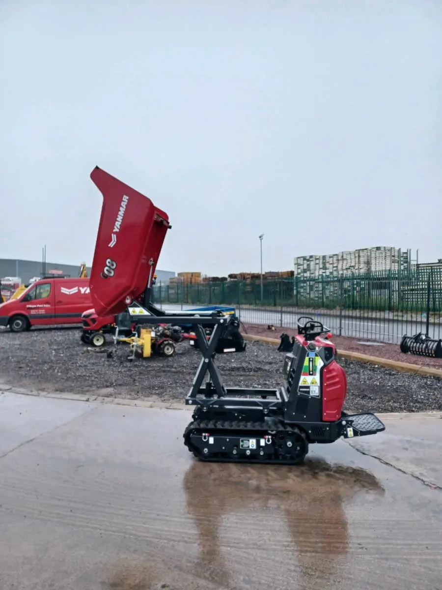 Yanmar C08 Tracked Dumpers - Image 3