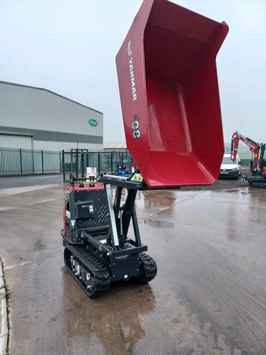 Yanmar C08 Tracked Dumpers - Image 4