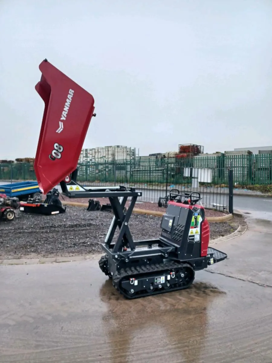 Yanmar C08 Tracked Dumpers - Image 2