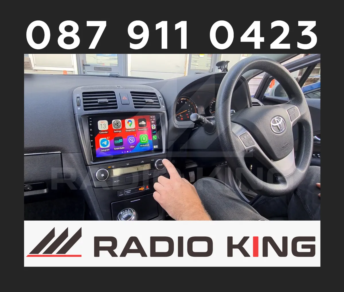 PREMIUM CARPLAY TOYOTA AVENSIS ANDROID AUTO AUDIO - Image 2