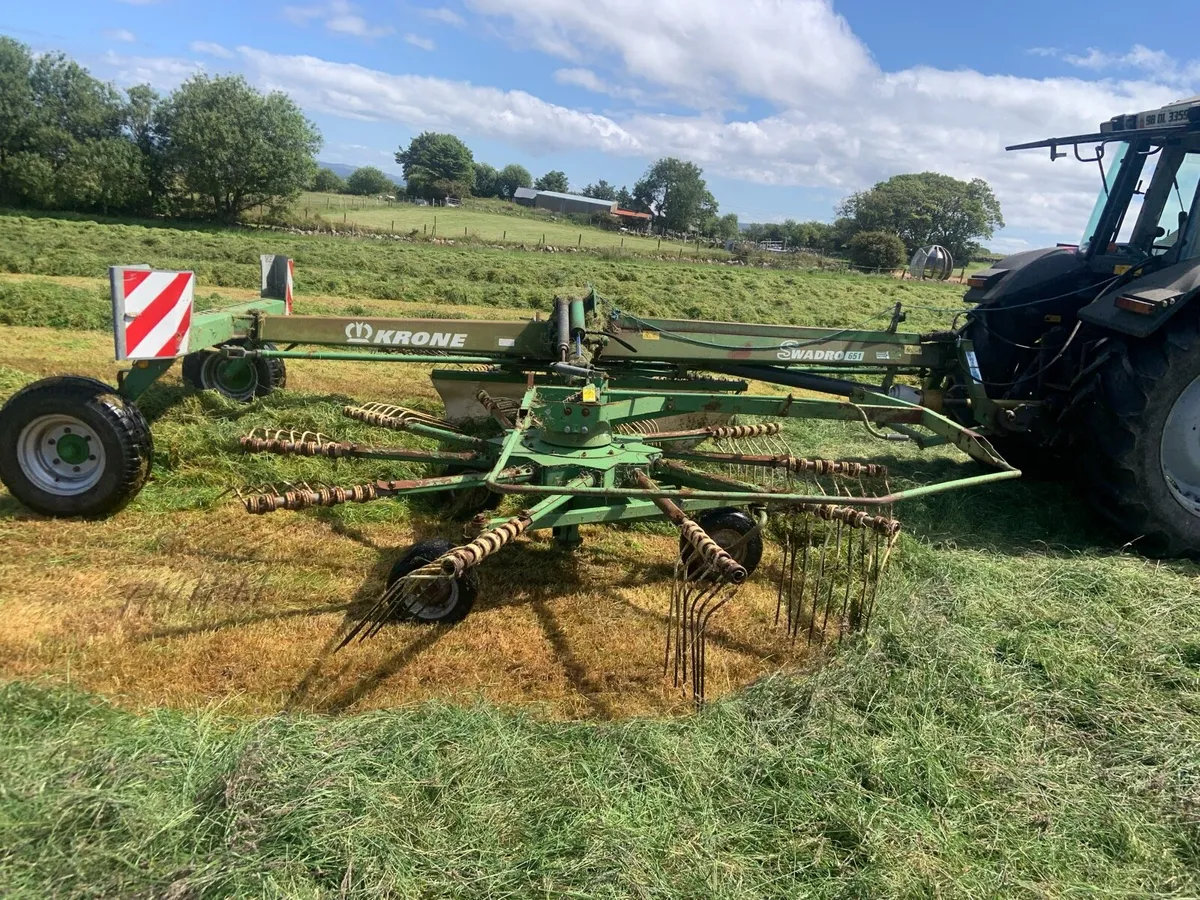 Krone swadro  651 rake - Image 4