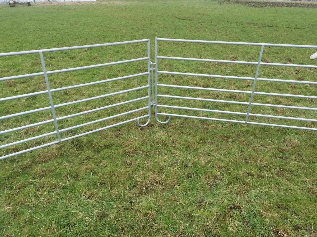 Sleigh Sheep Hurdles. 7ft - Image 2