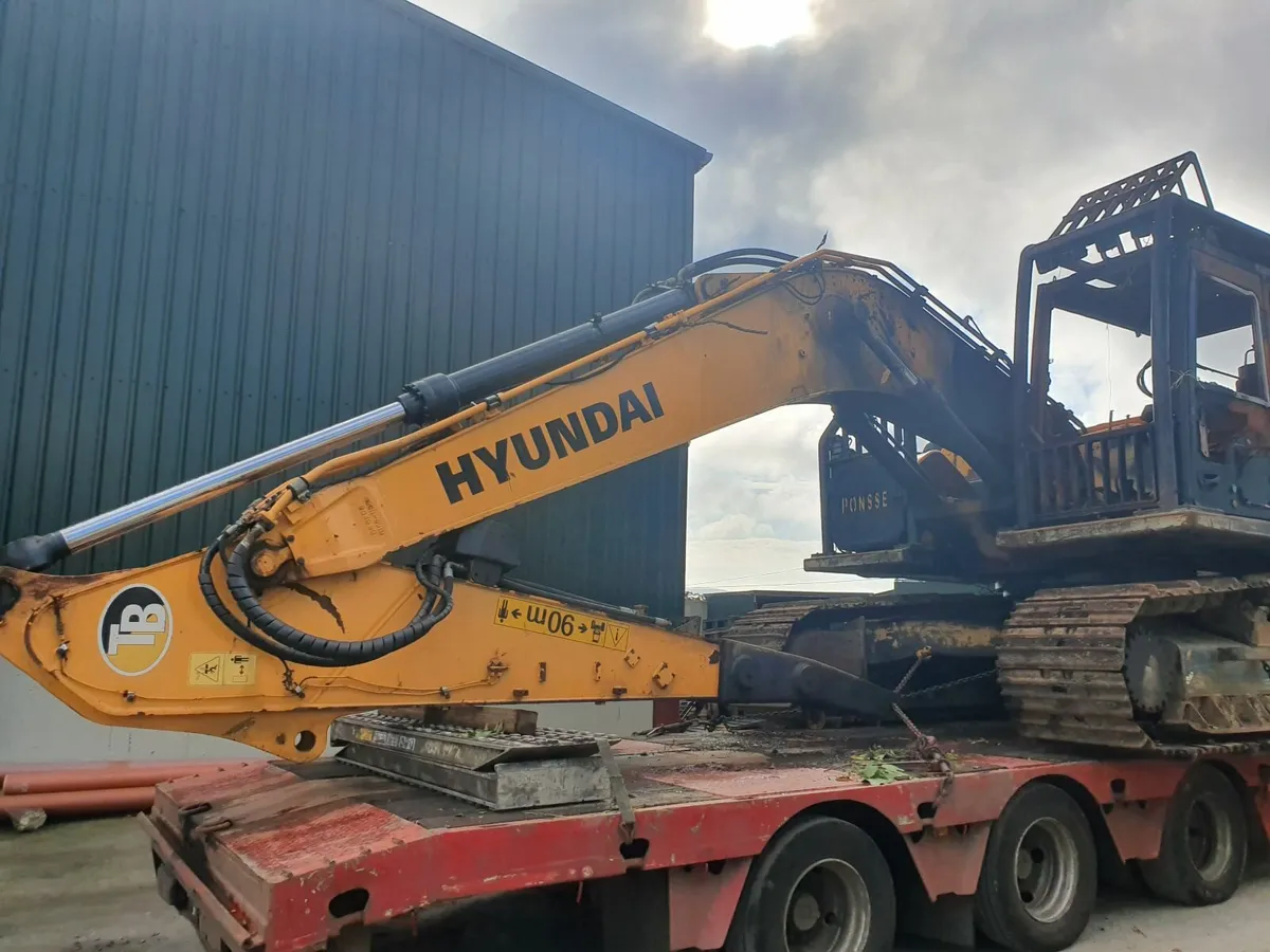 Hyundai HX220L Ponsse Forrestry Spec Excavator - Image 2