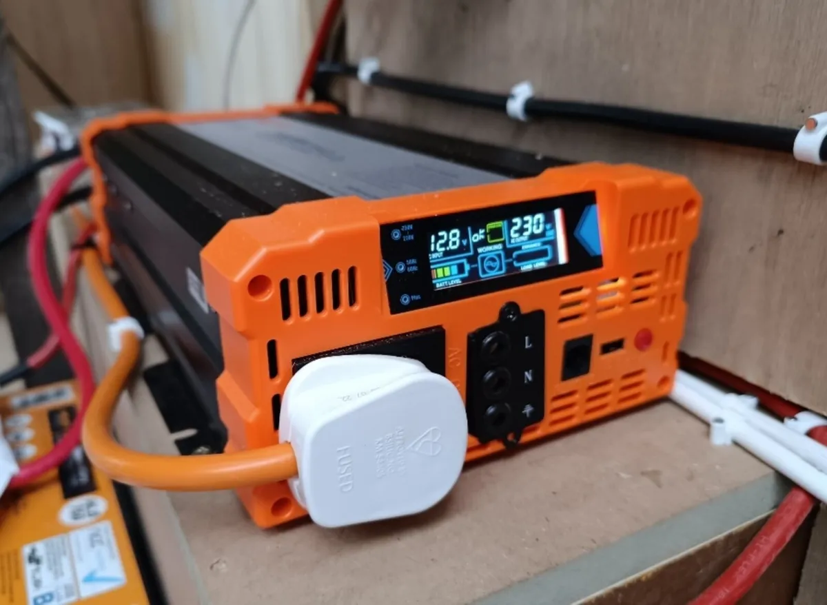 12V to 230/240V Inverter van, camper installation - Image 1