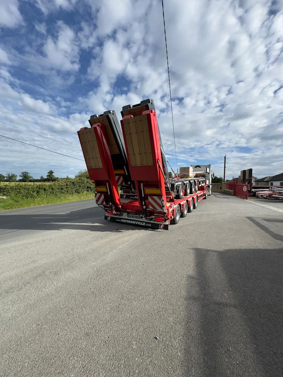 NEW FAYMONVILLE  4 AXLE 9ft WIDE - Image 1