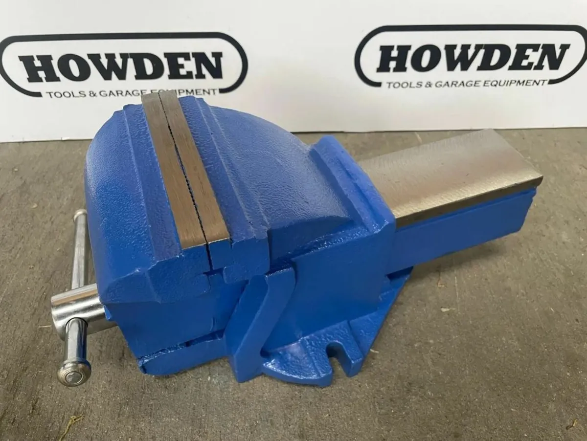 HTM Heavy Duty Engineers Bench Mounting Vice 150MM - Image 1