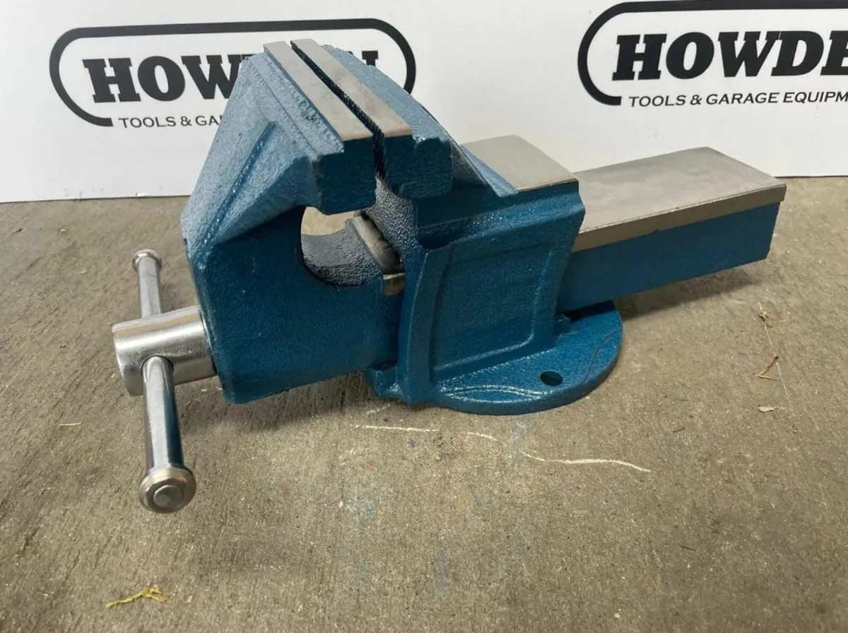 HTM Standard Duty Fixed base Bench Vice 150MM - Image 3
