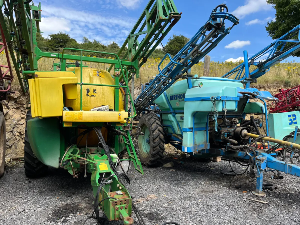 Breaking Sprayers for Parts