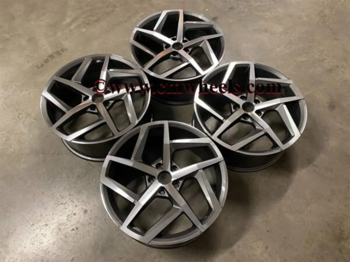 18 19 Inch VW Golf GTi Dalla Style Alloys A3 5X112 - Image 3