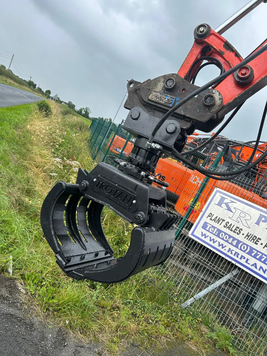 Trojan 5 ton Hydraulic rotating grapple - Image 3