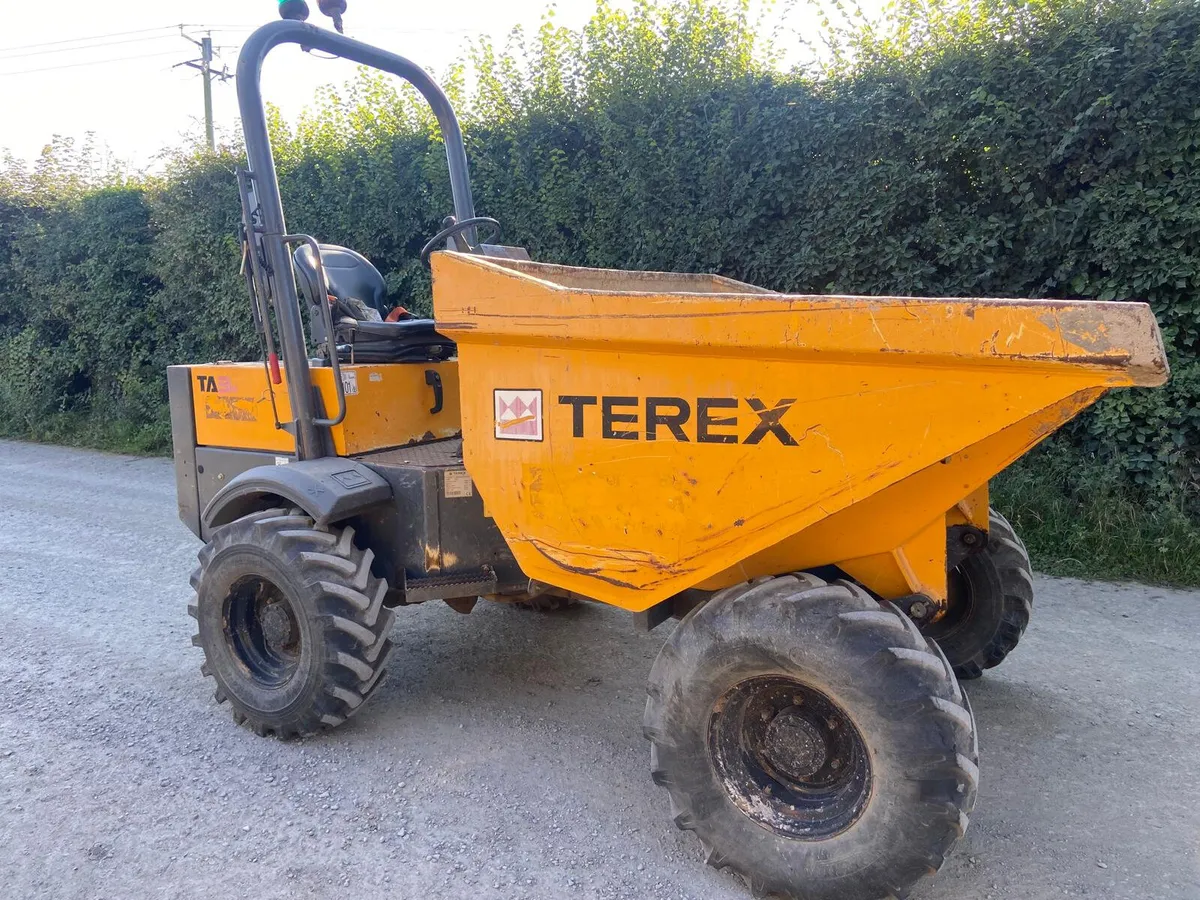 Terex 3 Ton Dumper - Image 1