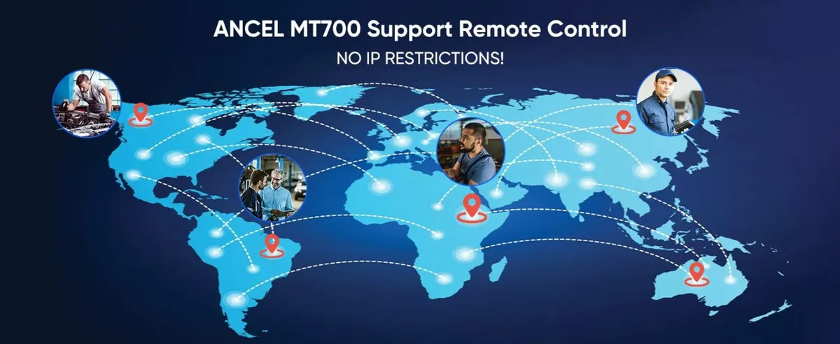 ANCEL MT700 Motorcycle Full System Diagnostic Tool - Image 4