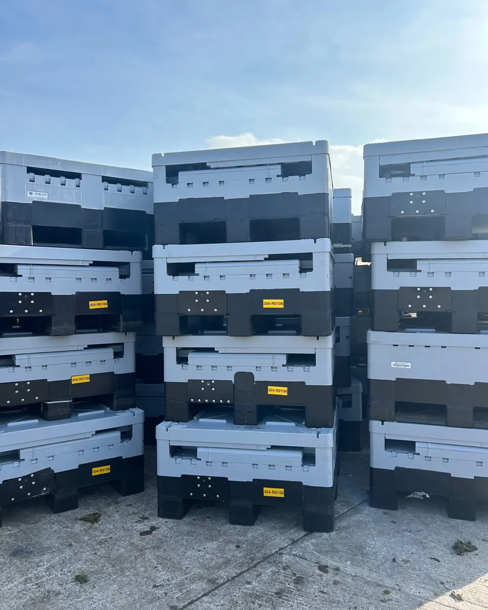 Foldable plastic storage boxes Dolav style 📦♻️ - Image 3