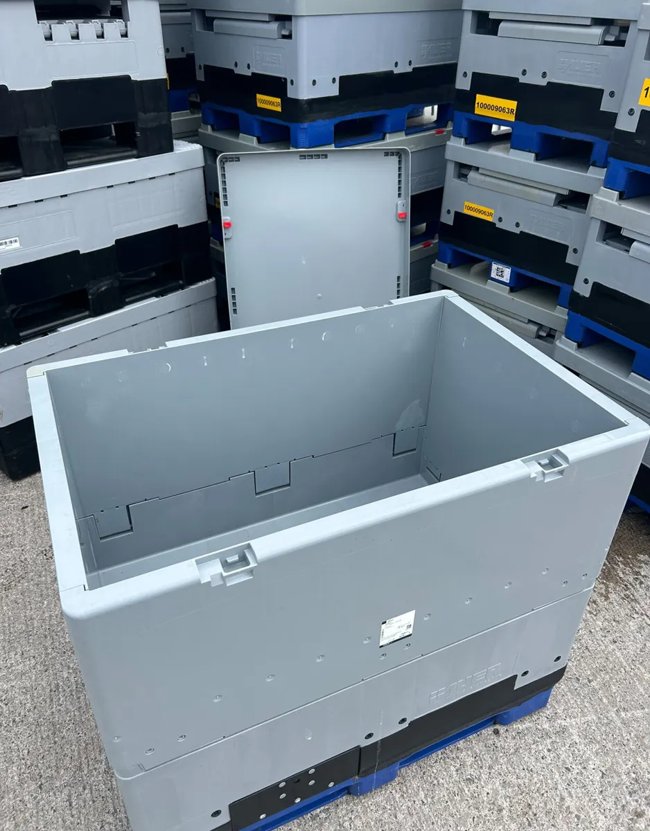 Foldable plastic storage boxes Dolav style 📦♻️ - Image 1