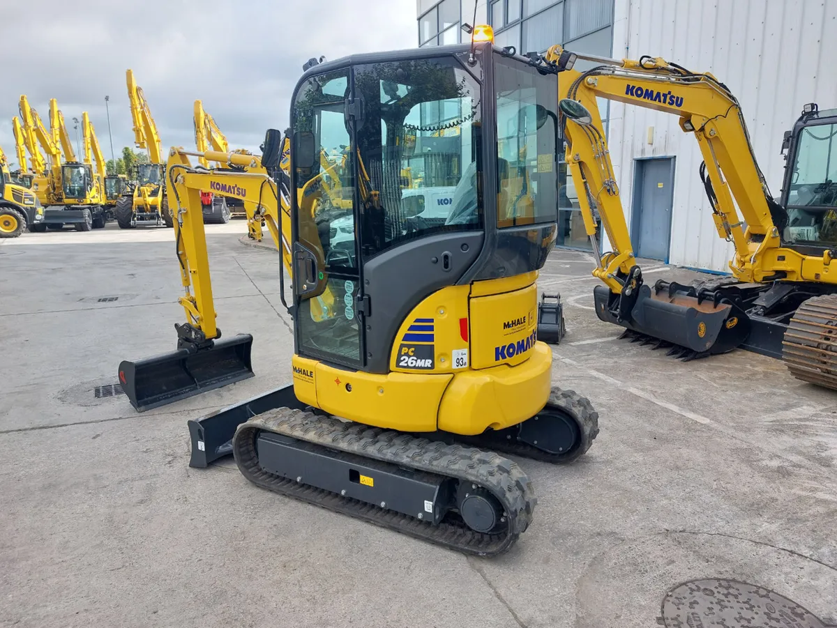 (NEW) Komatsu PC26MR-5 - Image 3