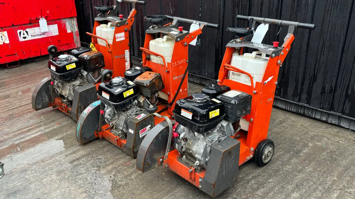 Selection of Husqvarna Road Saws - Image 1
