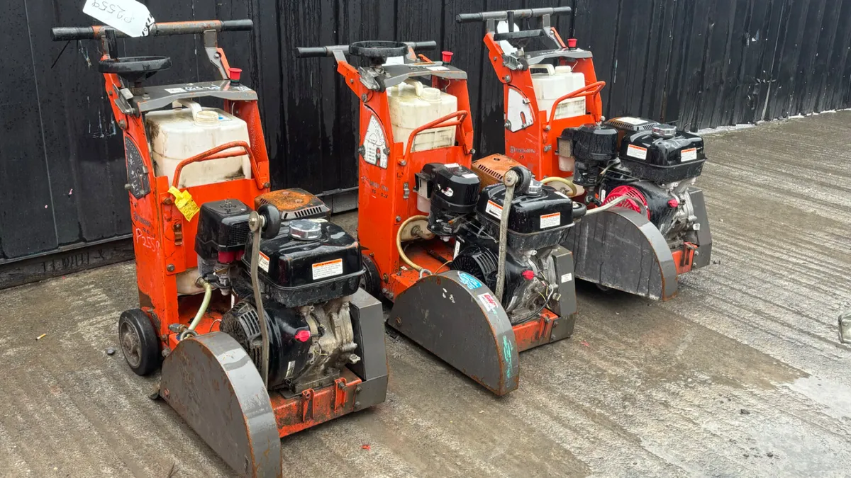 Selection of Husqvarna Road Saws - Image 2