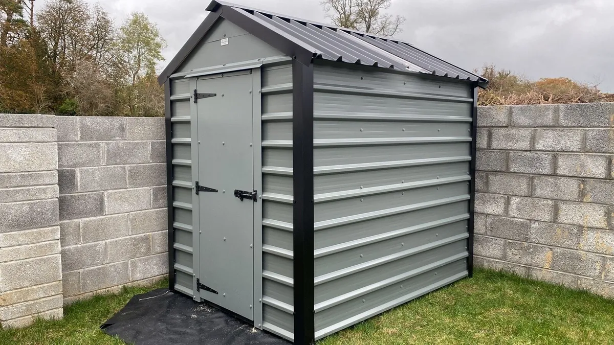Steel garden sheds - Image 1