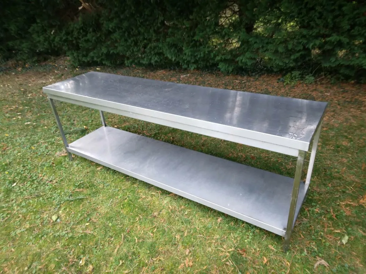 Stainless steel tables - Image 2