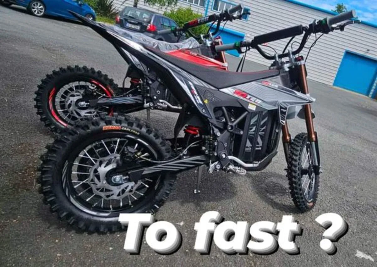 10TEN Mxe RS Electric PIT BIKE Delivery 70KPH - Image 3
