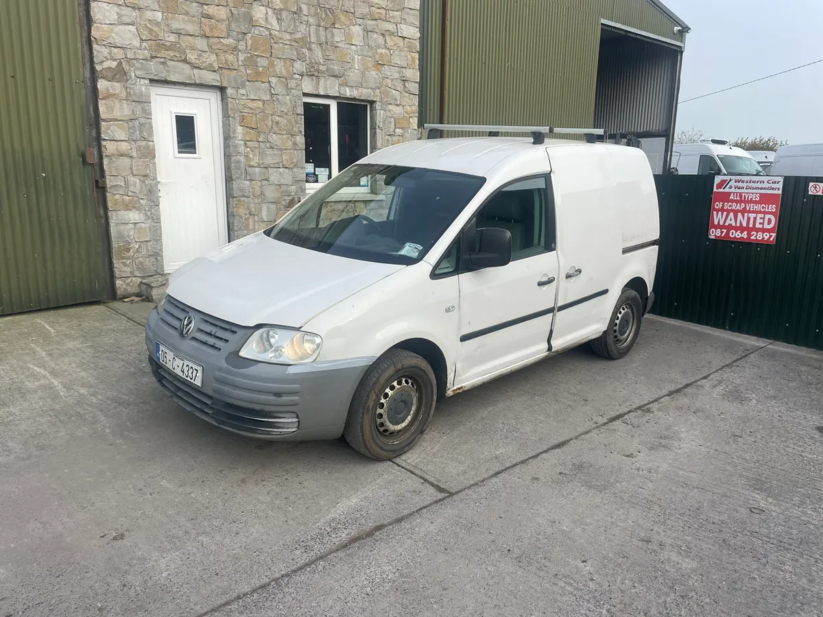 2006 and 2005 vw caddy 1.9 tdi for dismantling - Image 1