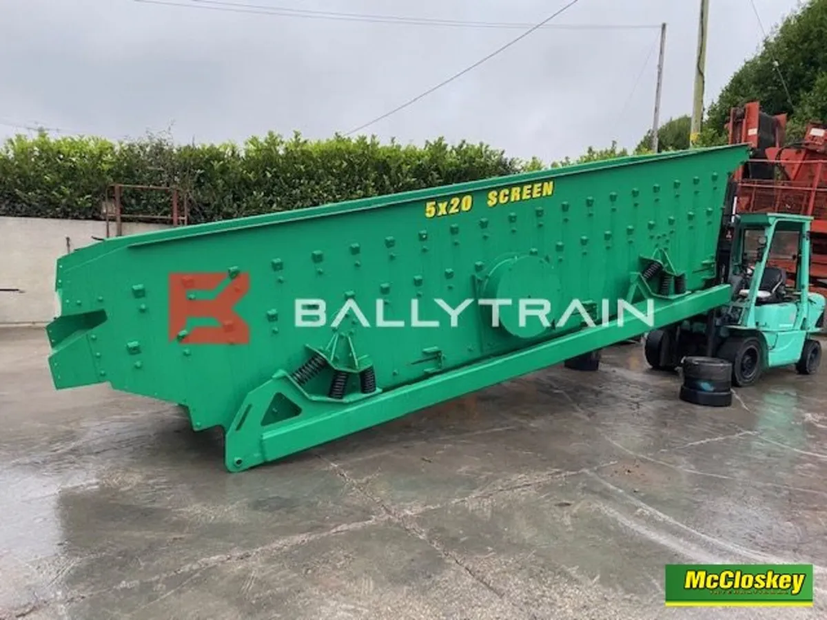 McCloskey S190 20ft x 5ft 3 Deck Screenbox - Image 1