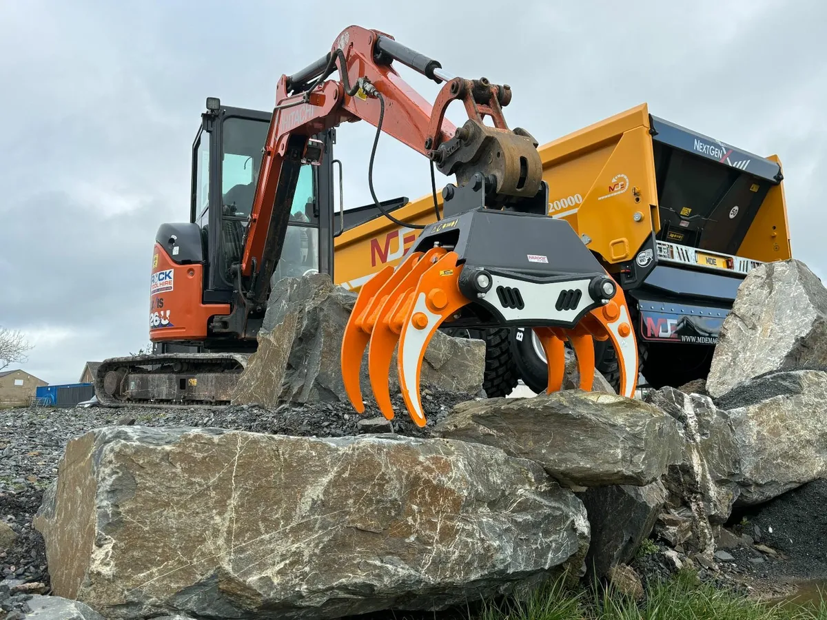 MDE SX850 Excavator Grapple / Rotating Grab - Image 1