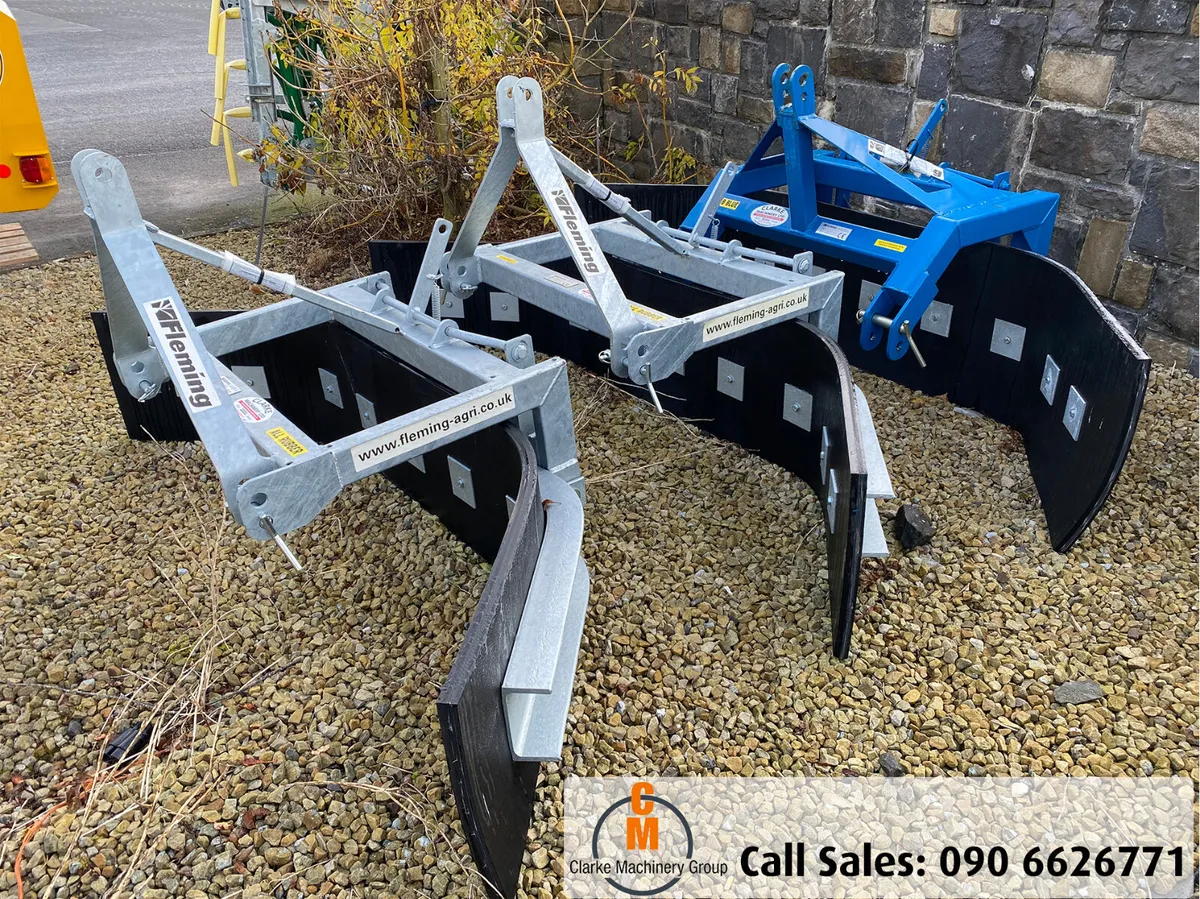 Fleming 3 Point Linkage Yard Scrapers - Image 2