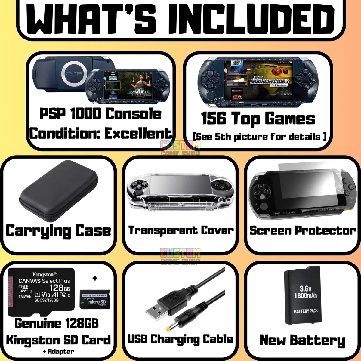 PSP 1000 Consoles + Tons Of Extras! - Image 2