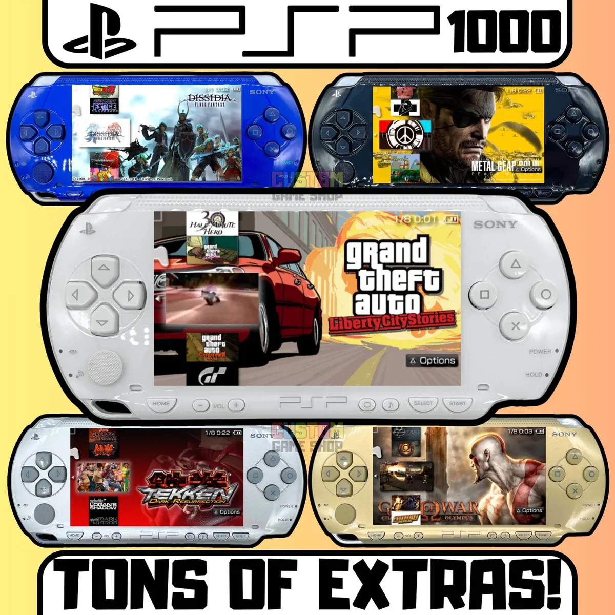 PSP 1000 Consoles + Tons Of Extras! - Image 1