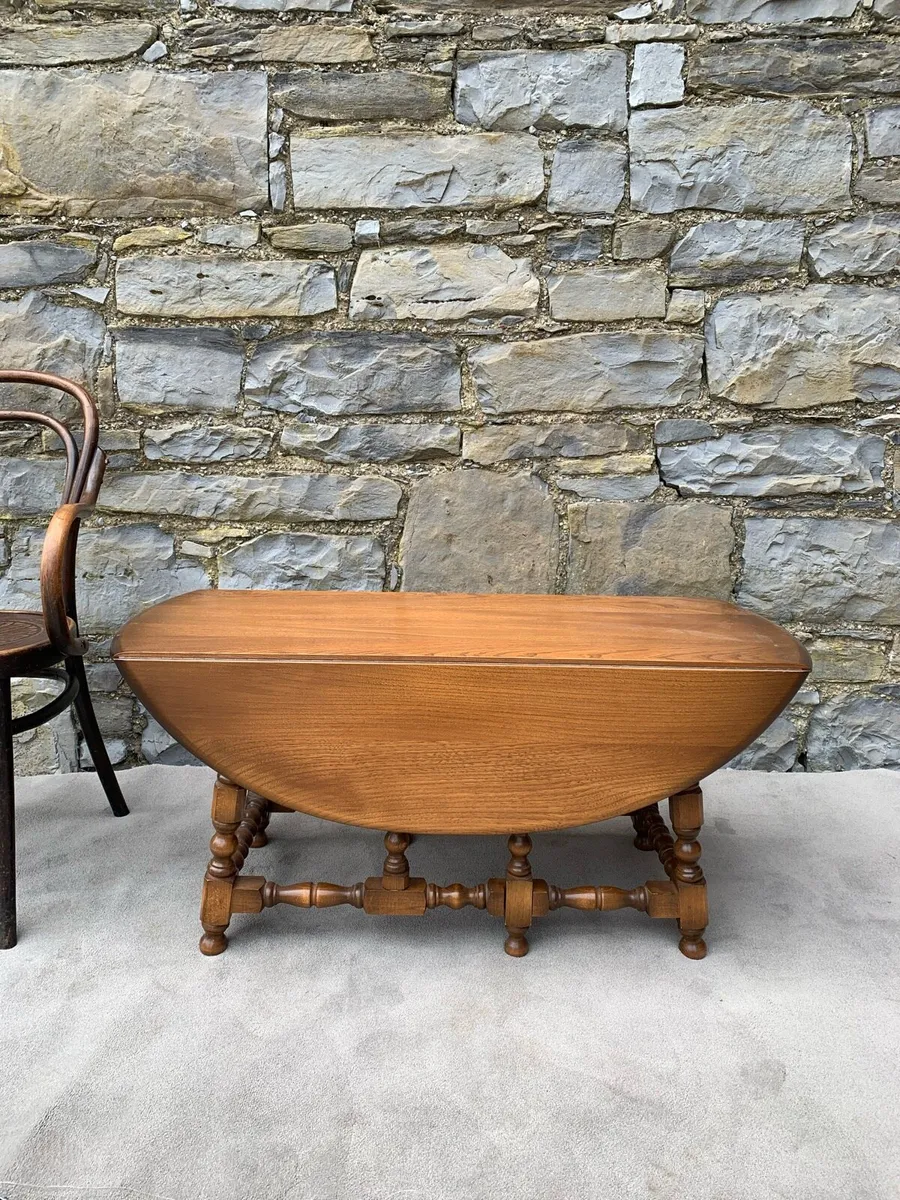 Ercol drop leaf coffee table. - Image 2