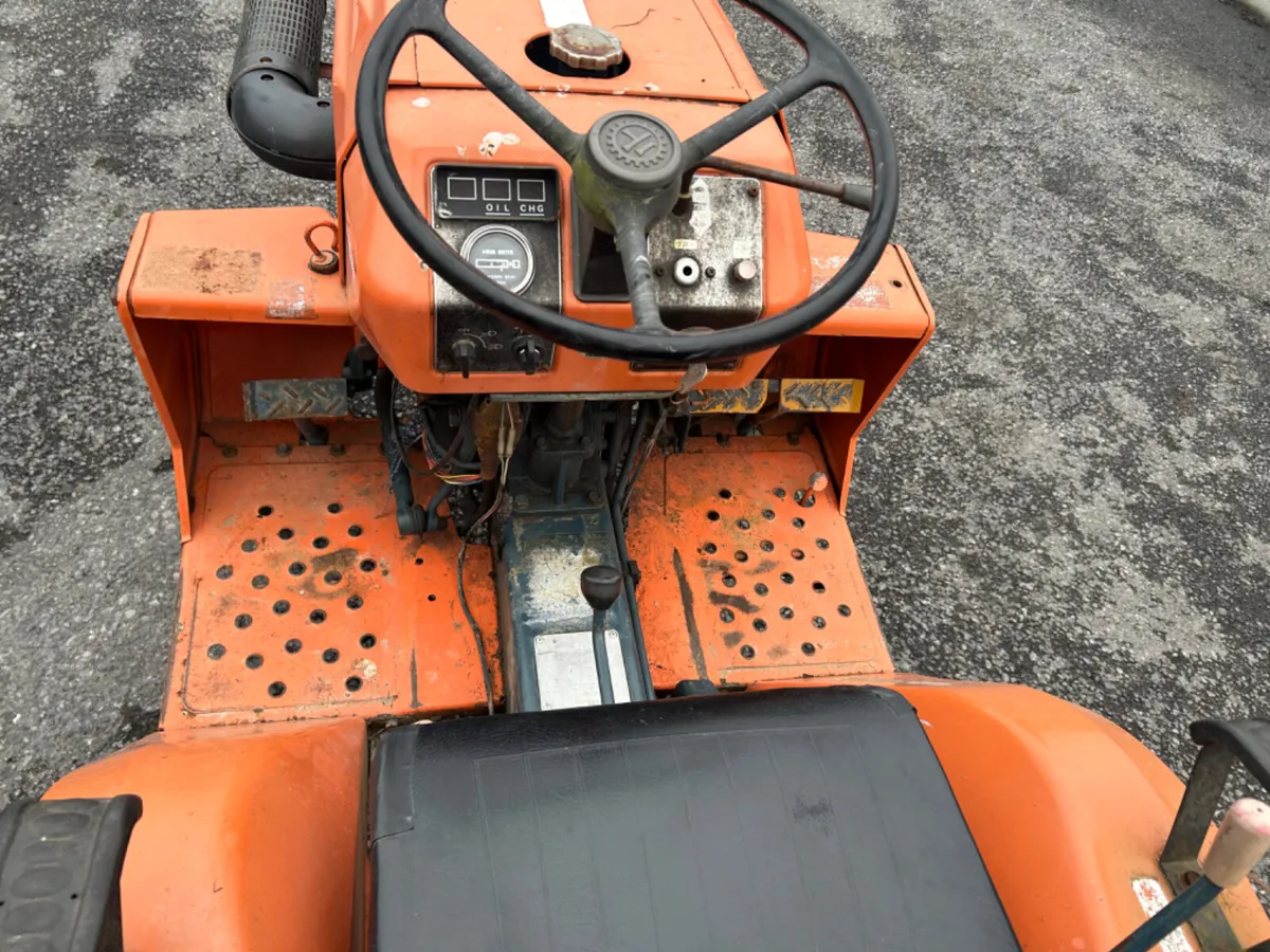 Kubota B1200 compact tractor with Rotavator - Image 2