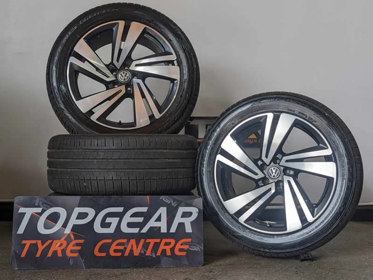 20" GENUINE VW Touareg Nevada ALLOY WHEELS & TYRES - Image 1