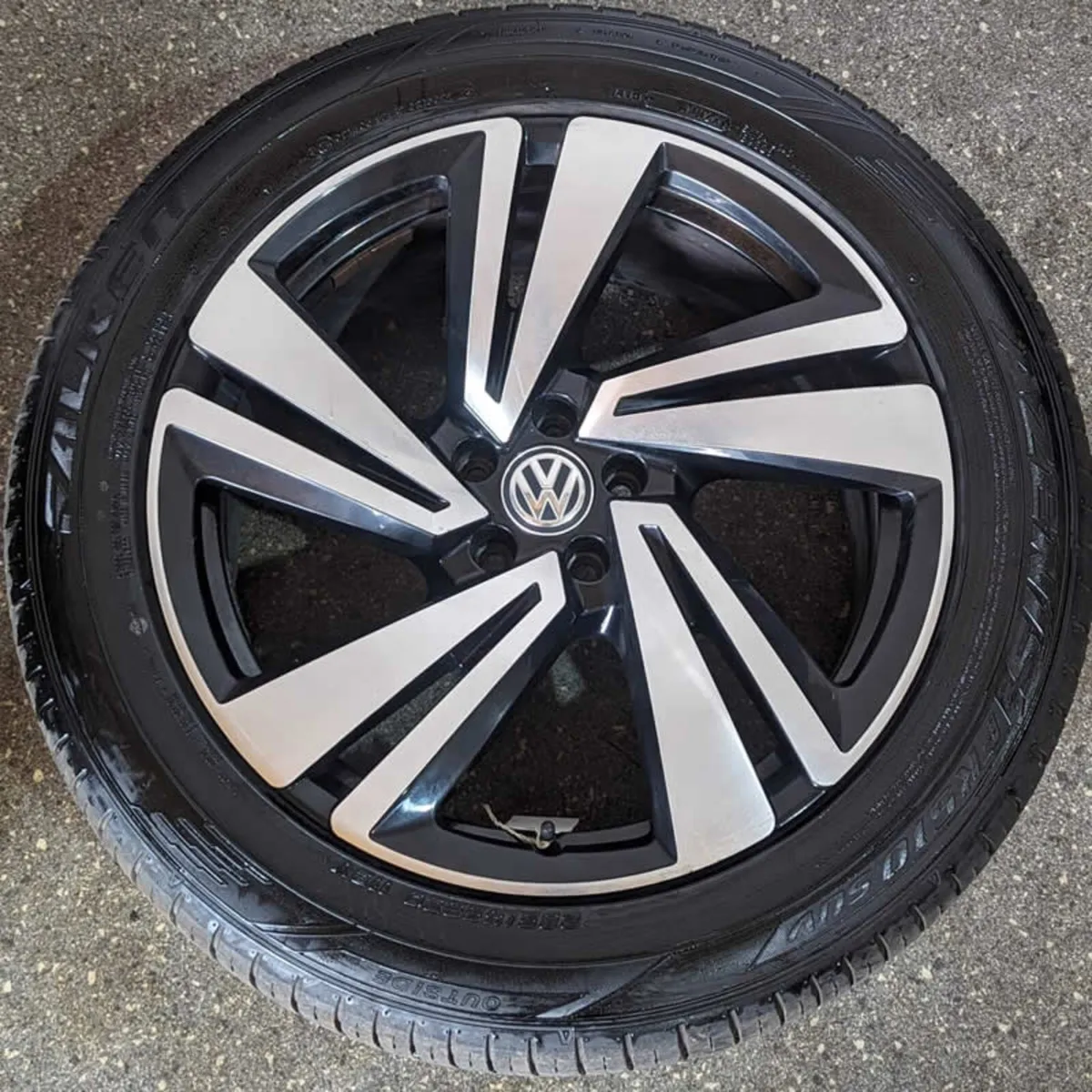 20" GENUINE VW Touareg Nevada ALLOY WHEELS & TYRES - Image 2