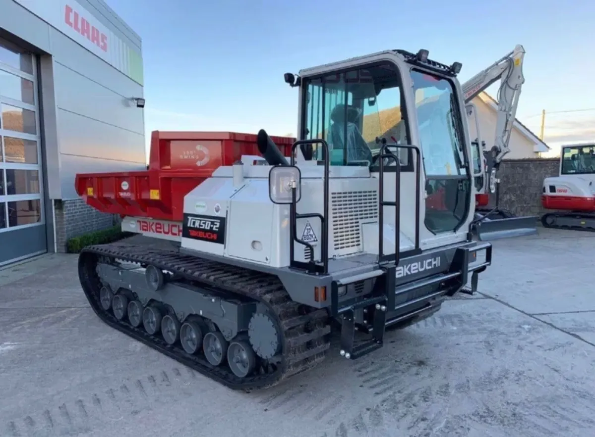 Takeuchi TCR50-2 Tracked Dumper - Image 2