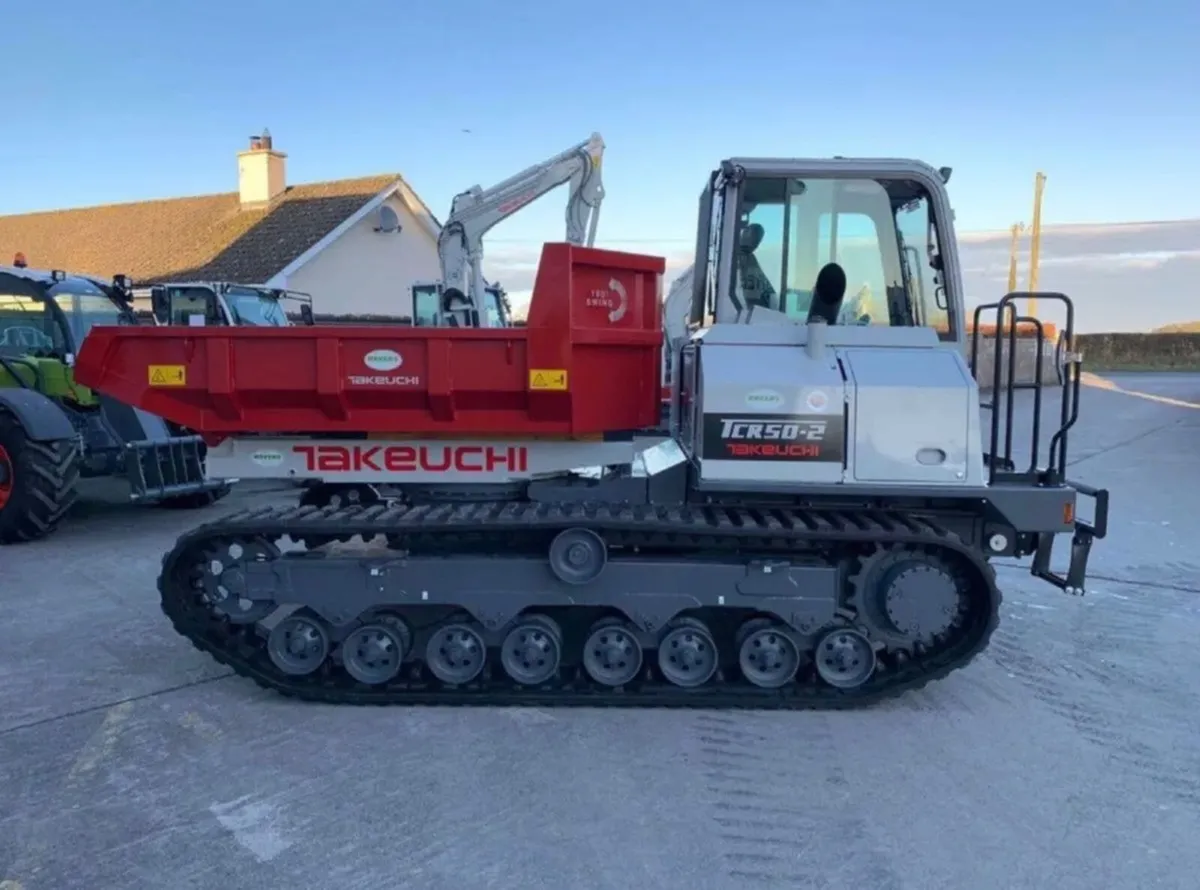 Takeuchi TCR50-2 Tracked Dumper - Image 3